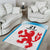 Luxembourg Custom Area Rug Motifs 2021-22 Federation Luxembourgeoise de Rugby LT9 - Wonder Print Shop