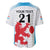 Luxembourg Custom Baseball Jersey Motifs 2021-22 Federation Luxembourgeoise de Rugby LT9 - Wonder Print Shop