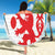 Luxembourg Custom Beach Blanket Motifs 2021-22 Federation Luxembourgeoise de Rugby LT9 - Wonder Print Shop