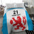 Luxembourg Custom Bedding Set Motifs 2021-22 Federation Luxembourgeoise de Rugby LT9 - Wonder Print Shop