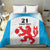 Luxembourg Custom Bedding Set Motifs 2021-22 Federation Luxembourgeoise de Rugby LT9 - Wonder Print Shop