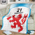 Luxembourg Custom Blanket Motifs 2021-22 Federation Luxembourgeoise de Rugby