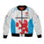 Luxembourg Custom Bomber Jacket Motifs 2021-22 Federation Luxembourgeoise de Rugby LT9 - Wonder Print Shop