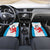 Luxembourg Custom Car Mats Motifs 2021-22 Federation Luxembourgeoise de Rugby LT9 - Wonder Print Shop