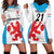 Luxembourg Custom Hoodie Dress Motifs 2021-22 Federation Luxembourgeoise de Rugby - Wonder Print Shop