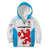 Luxembourg Custom Kid Hoodie Motifs 2021-22 Federation Luxembourgeoise de Rugby - Wonder Print Shop