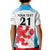 Luxembourg Custom Kid Polo Shirt Motifs 2021-22 Federation Luxembourgeoise de Rugby - Wonder Print Shop