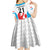 Luxembourg Custom Kid Short Sleeve Dress Motifs 2021-22 Federation Luxembourgeoise de Rugby - Wonder Print Shop