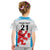 Luxembourg Custom Kid T Shirt Motifs 2021-22 Federation Luxembourgeoise de Rugby - Wonder Print Shop