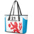 Luxembourg Custom Leather Tote Bag Motifs 2021-22 Federation Luxembourgeoise de Rugby - Wonder Print Shop