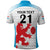 Luxembourg Custom Polo Shirt Motifs 2021-22 Federation Luxembourgeoise de Rugby - Wonder Print Shop