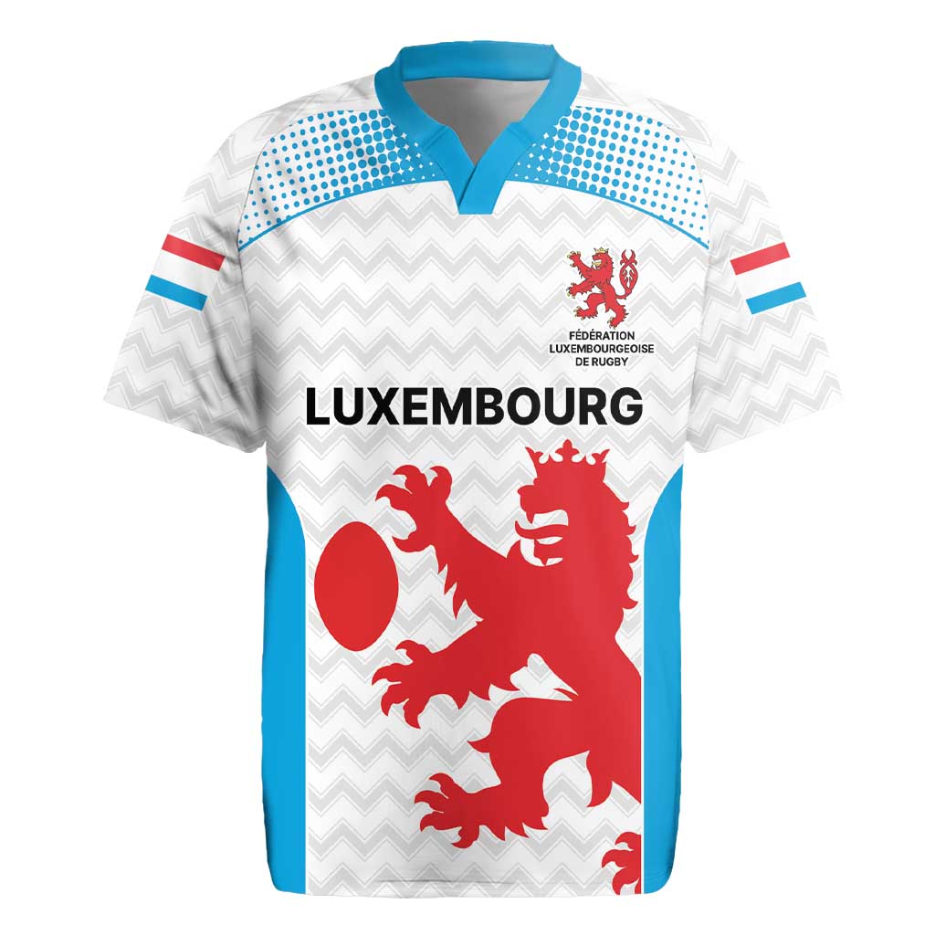 Luxembourg Custom Rugby Jersey Motifs 2021-22 Federation Luxembourgeoise de Rugby - Wonder Print Shop