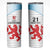 Luxembourg Custom Skinny Tumbler Motifs 2021-22 Federation Luxembourgeoise de Rugby - Wonder Print Shop