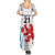 Luxembourg Custom Summer Maxi Dress Motifs 2021-22 Federation Luxembourgeoise de Rugby - Wonder Print Shop