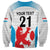 Luxembourg Custom Sweatshirt Motifs 2021-22 Federation Luxembourgeoise de Rugby - Wonder Print Shop