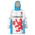 Luxembourg Custom Wearable Blanket Hoodie Motifs 2021-22 Federation Luxembourgeoise de Rugby