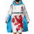 Luxembourg Custom Wearable Blanket Hoodie Motifs 2021-22 Federation Luxembourgeoise de Rugby