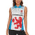 Luxembourg Custom Women Sleeveless Polo Shirt Motifs 2021-22 Federation Luxembourgeoise de Rugby - Wonder Print Shop