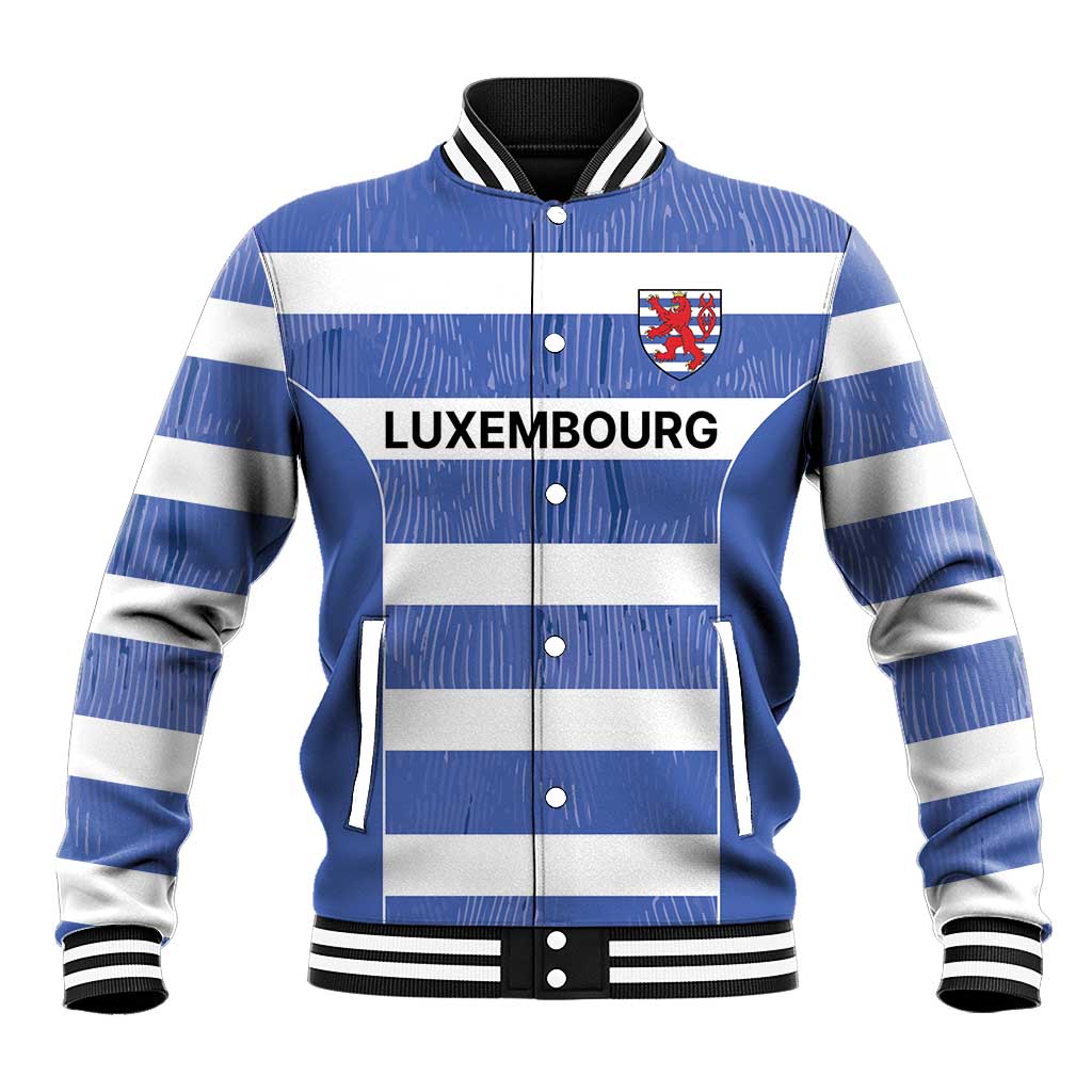 Luxembourg Rugby Custom Baseball Jacket Motifs 1997 Vintage LT9 - Wonder Print Shop