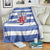 Luxembourg Rugby Custom Blanket Motifs 1997 Vintage