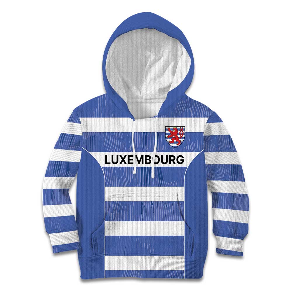 Luxembourg Rugby Custom Kid Hoodie Motifs 1997 Vintage - Wonder Print Shop