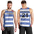 Luxembourg Rugby Custom Men Tank Top Motifs 1997 Vintage