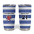 Luxembourg Rugby Custom Tumbler Cup Motifs 1997 Vintage - Wonder Print Shop