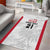 Poland Rugby Custom Area Rug Biało-czerwoni The White and Reds Sporty Pattern LT9 - Wonder Print Shop