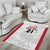 Poland Rugby Custom Area Rug Biało-czerwoni The White and Reds Sporty Pattern LT9 - Wonder Print Shop