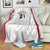 Poland Rugby Custom Blanket Biało-czerwoni The White and Reds Sporty Pattern