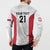 Poland Rugby Custom Button Sweatshirt Biało-czerwoni The White and Reds Sporty Pattern LT9 - Wonder Print Shop