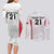 Poland Rugby Custom Couples Matching Long Sleeve Bodycon Dress and Long Sleeve Button Shirt Biało-czerwoni The White and Reds Sporty Pattern LT9 - Wonder Print Shop