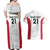 Poland Rugby Custom Couples Matching Off Shoulder Maxi Dress and Hawaiian Shirt Biało-czerwoni The White and Reds Sporty Pattern LT9 - Wonder Print Shop