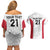 Poland Rugby Custom Couples Matching Off Shoulder Short Dress and Hawaiian Shirt Biało-czerwoni The White and Reds Sporty Pattern LT9 - Wonder Print Shop