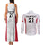 Poland Rugby Custom Couples Matching Tank Maxi Dress and Long Sleeve Button Shirt Biało-czerwoni The White and Reds Sporty Pattern LT9 - Wonder Print Shop