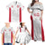 Poland Rugby Custom Family Matching Off Shoulder Maxi Dress and Hawaiian Shirt Biało-czerwoni The White and Reds Sporty Pattern LT9 - Wonder Print Shop