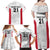 Poland Rugby Custom Family Matching Off Shoulder Maxi Dress and Hawaiian Shirt Biało-czerwoni The White and Reds Sporty Pattern LT9 - Wonder Print Shop