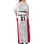 Poland Rugby Custom Family Matching Off Shoulder Maxi Dress and Hawaiian Shirt Biało-czerwoni The White and Reds Sporty Pattern LT9 - Wonder Print Shop