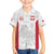 Poland Rugby Custom Family Matching Off Shoulder Short Dress and Hawaiian Shirt Biało-czerwoni The White and Reds Sporty Pattern LT9 - Wonder Print Shop