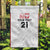 Poland Rugby Custom Garden Flag Biało-czerwoni The White and Reds Sporty Pattern - Wonder Print Shop