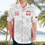 Poland Rugby Custom Hawaiian Shirt Biało-czerwoni The White and Reds Sporty Pattern - Wonder Print Shop