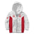 Poland Rugby Custom Kid Hoodie Biało-czerwoni The White and Reds Sporty Pattern - Wonder Print Shop