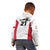 Poland Rugby Custom Kid Hoodie Biało-czerwoni The White and Reds Sporty Pattern - Wonder Print Shop