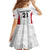 Poland Rugby Custom Kid Short Sleeve Dress Biało-czerwoni The White and Reds Sporty Pattern - Wonder Print Shop