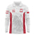 Poland Rugby Custom Long Sleeve Polo Shirt Biało-czerwoni The White and Reds Sporty Pattern - Wonder Print Shop