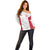 Poland Rugby Custom Off Shoulder Sweater Biało-czerwoni The White and Reds Sporty Pattern