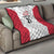 Poland Rugby Custom Quilt Biało-czerwoni The White and Reds Sporty Pattern - Wonder Print Shop