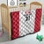 Poland Rugby Custom Quilt Biało-czerwoni The White and Reds Sporty Pattern - Wonder Print Shop