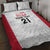 Poland Rugby Custom Quilt Bed Set Biało-czerwoni The White and Reds Sporty Pattern - Wonder Print Shop