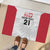 Poland Rugby Custom Rubber Doormat Biało-czerwoni The White and Reds Sporty Pattern - Wonder Print Shop